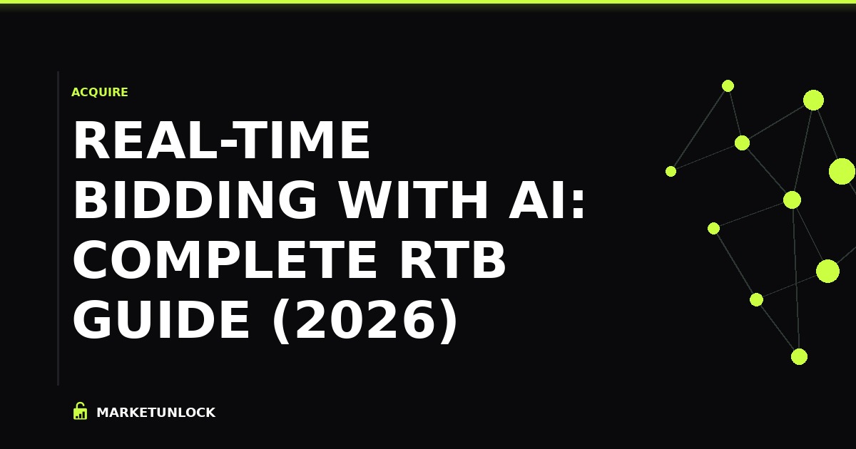 Real-Time Bidding with AI: Complete RTB Guide (2026)