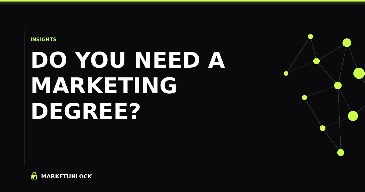Do You Need a Marketing Degree in the AI Era?
