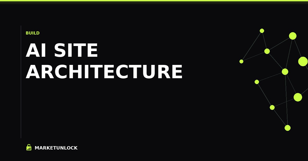 AI Site Architecture: Build Content Sites That Scale and Rank