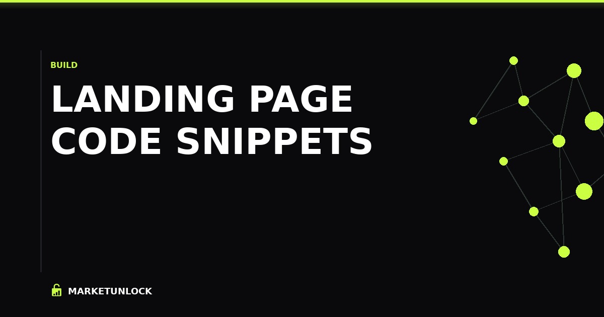 Landing Page Code Snippets That Actually Increase Conversions