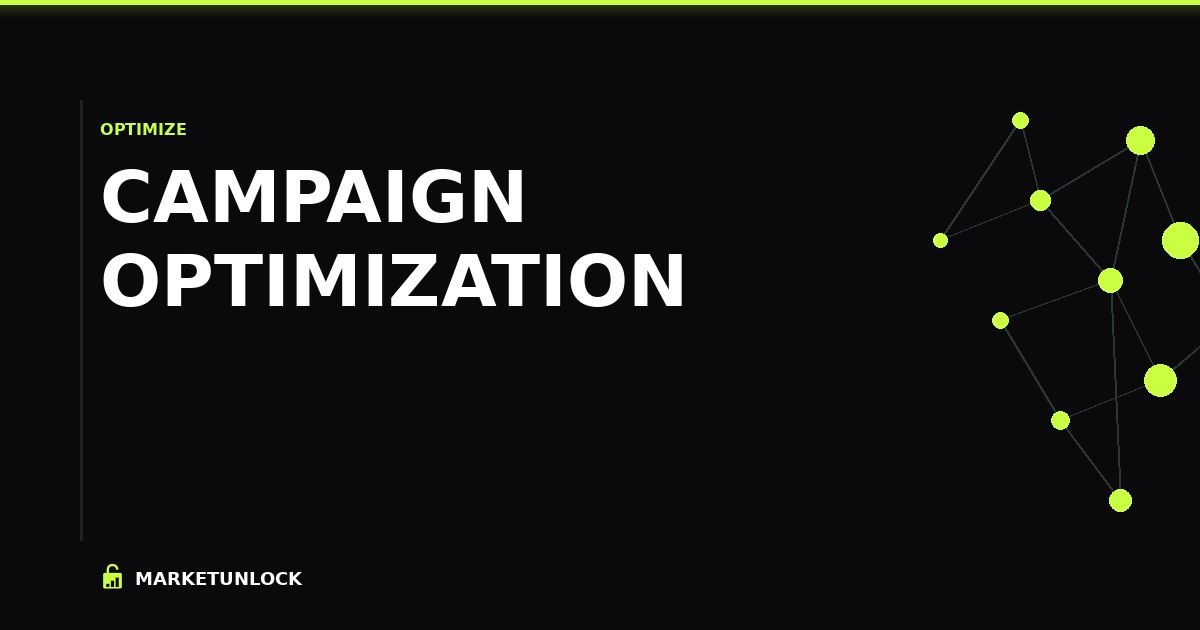 Campaign Optimization: Turn Losing Campaigns Profitable