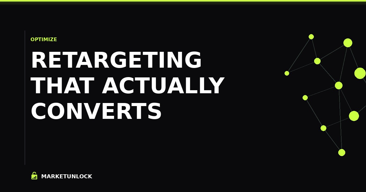 How to Set Up Retargeting That Actually Converts (My 16,900% ROI Setup)