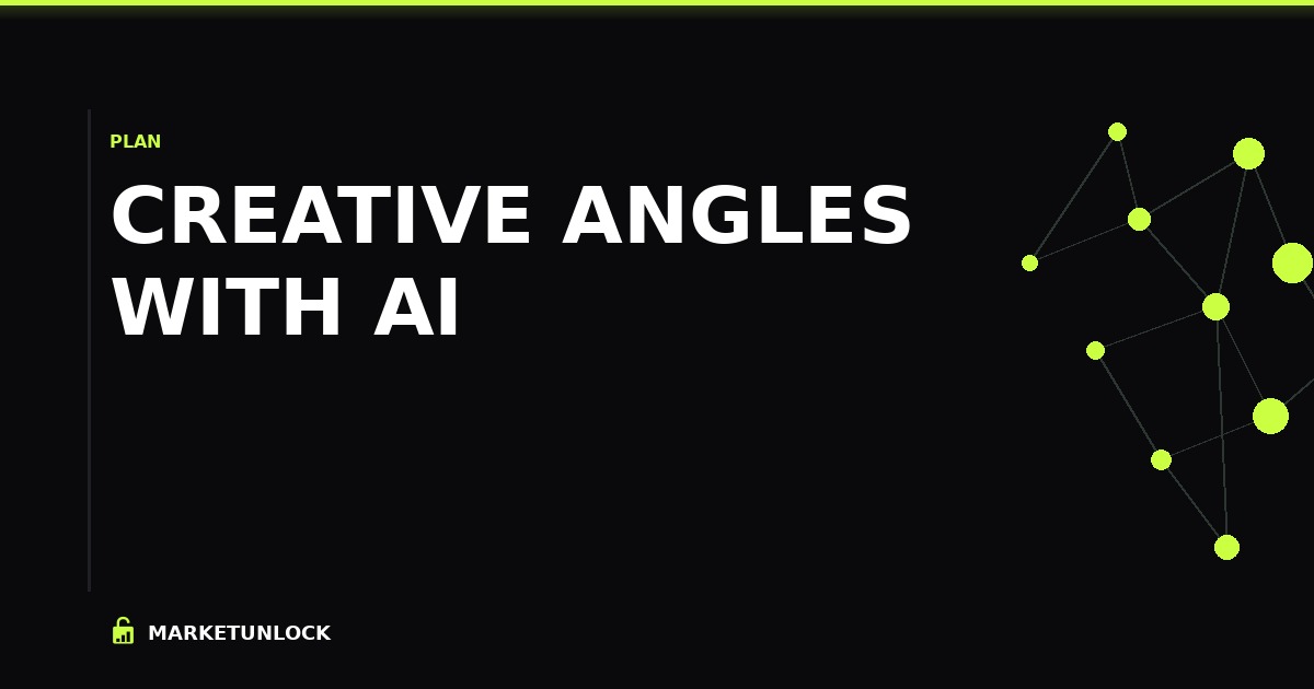 Creative Angles with AI: The Difference Between Losing Money and Printing It