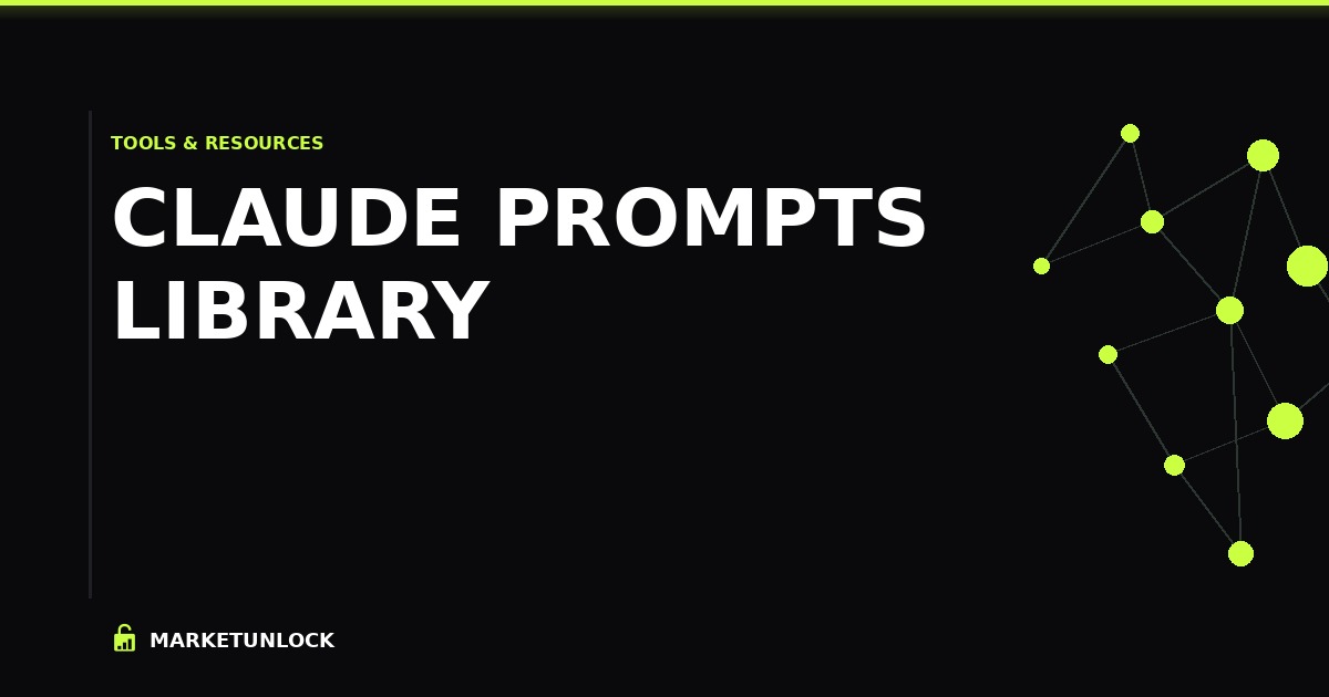 Claude Prompts Library: Copy-Paste Prompts for Marketers