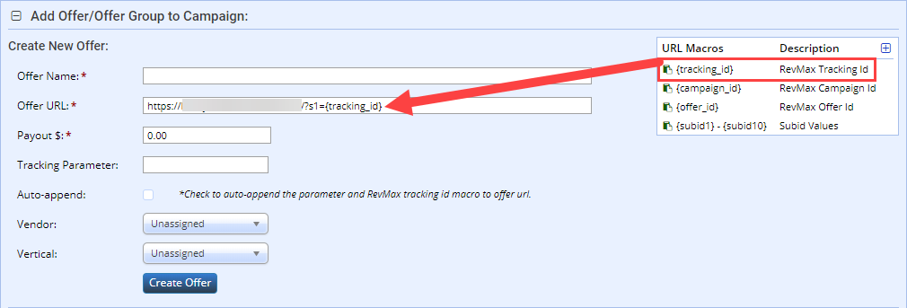 Adding A Tracking Macro To Your Click Tracker